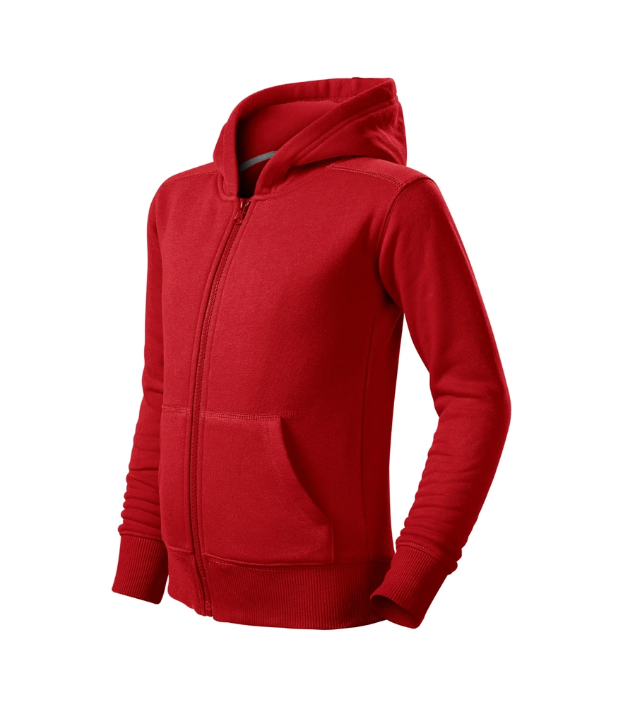 Hanorac cu fermoar copii Malfini Zipper Trendy · 300 g/m², bumbac / poliester