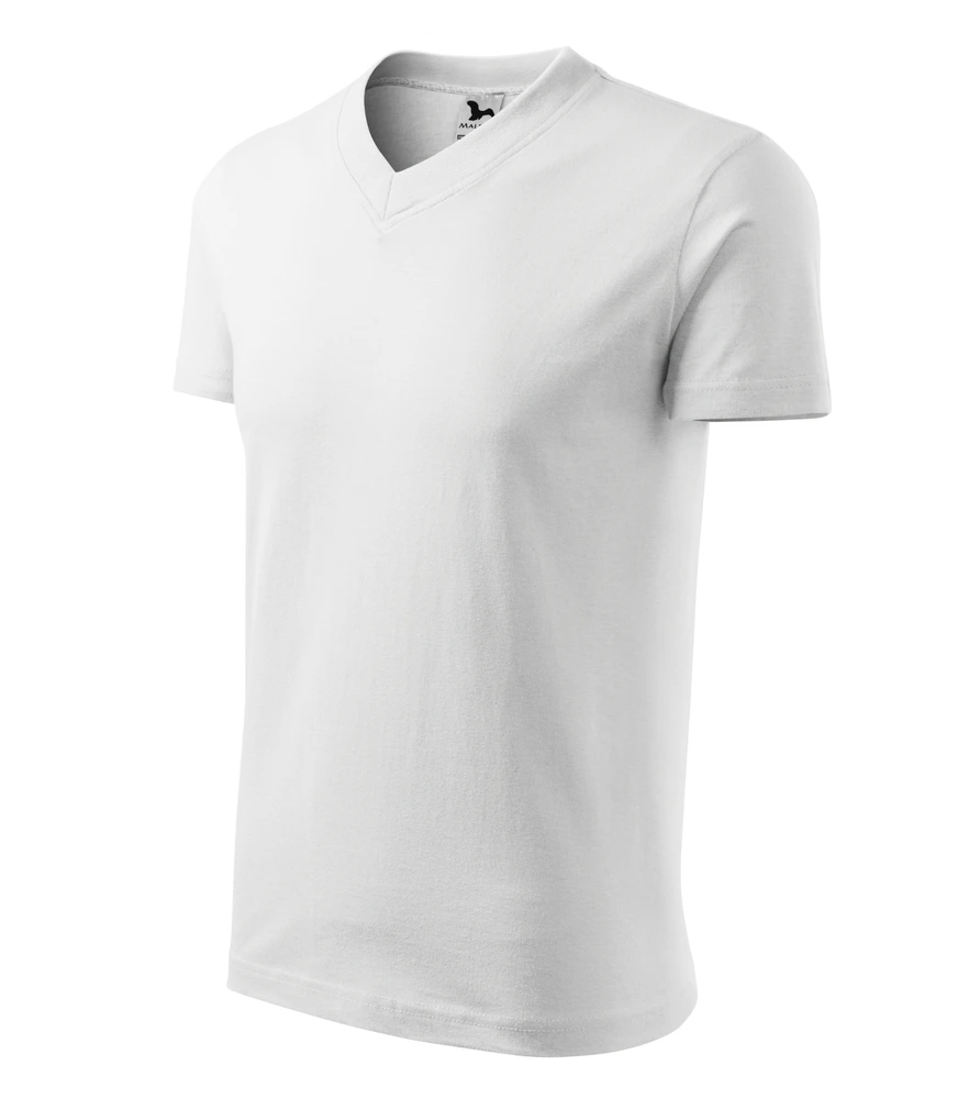 Tricou Malfini V-neck · 160 g/m², bumbac / vâscoză