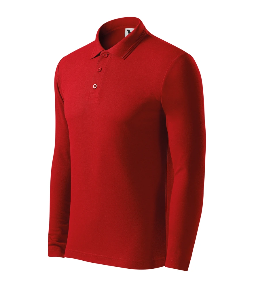 Tricou polo cu mânecă lungă bărbați Malfini Pique · 200 g/m², bumbac / poliester