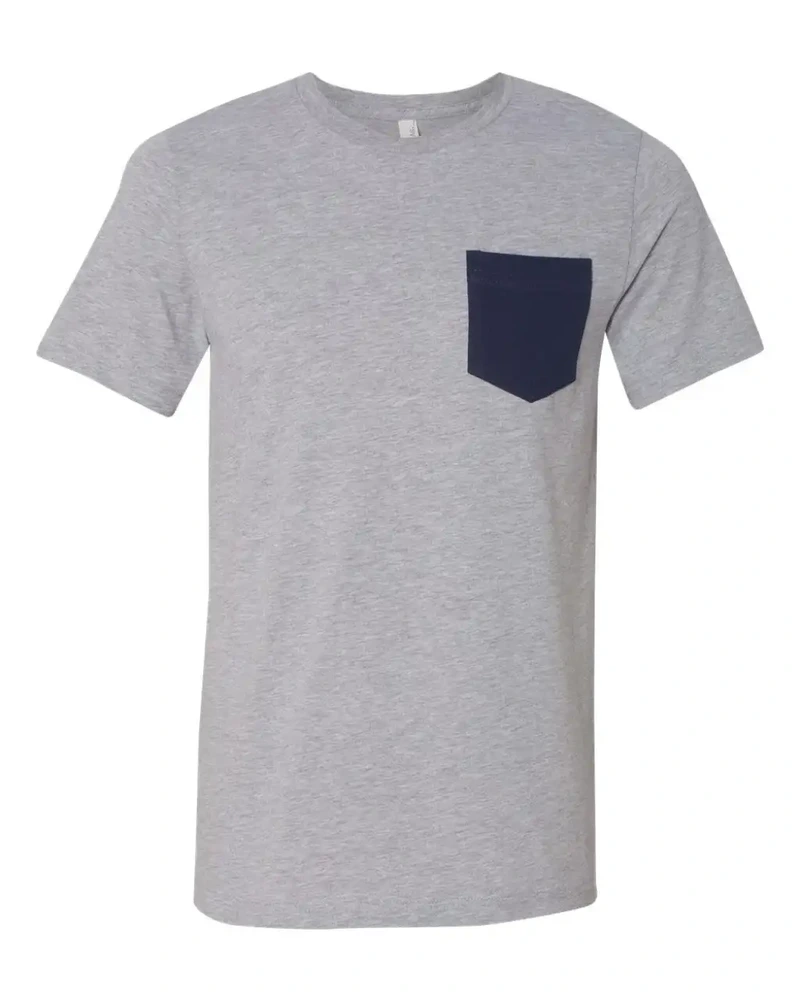 Tricou bărbați Bella Pocket BE3021 · 145 g/m², bumbac / poliester
