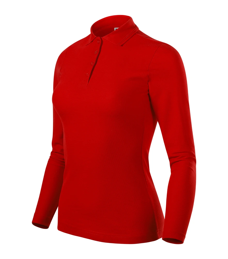 Tricou polo cu mânecă lungă damă Malfini Pique · 200 g/m², bumbac / poliester