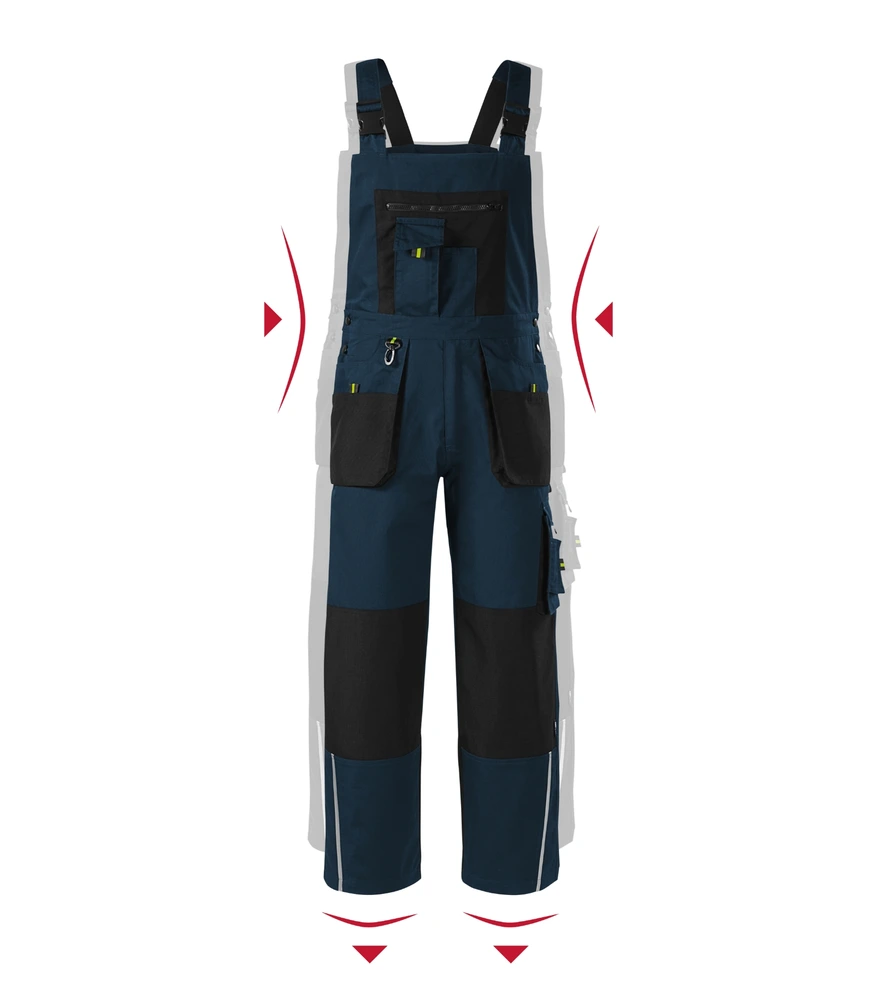 Salopetă cu pieptar bărbați Rimeck Ranger · 270 g/m², bumbac / poliester