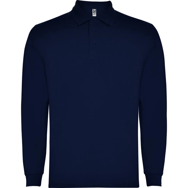Tricou polo cu mânecă lungă bărbați Roly Carpe PO5009 · 220 g/m², bumbac / poliester