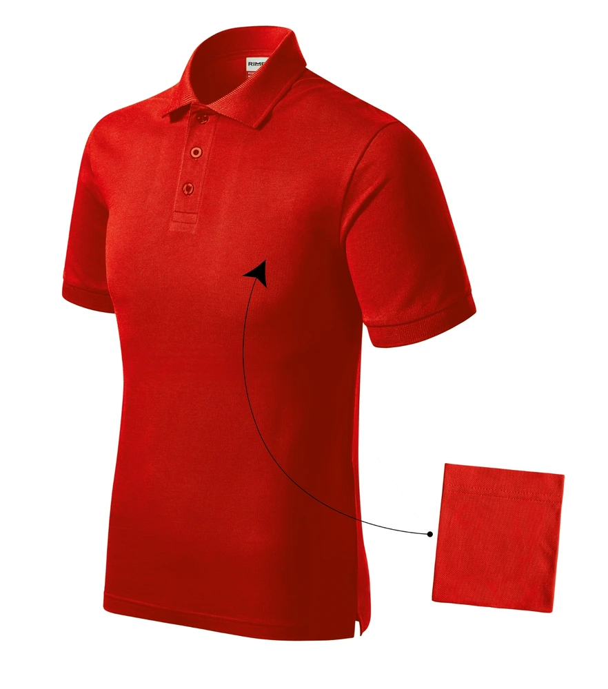 Tricou polo bărbați Rimeck Resist · 200 g/m², bumbac
