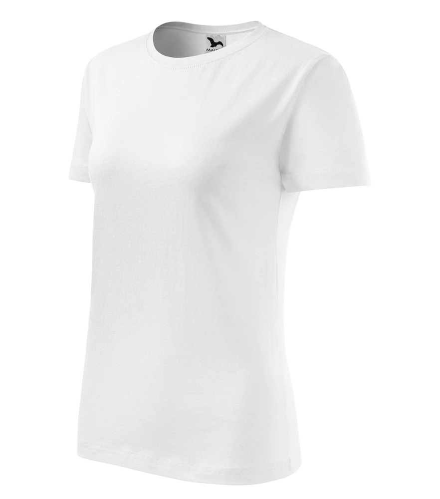 Tricou damă Malfini New Classic · 145 g/m², bumbac / vâscoză