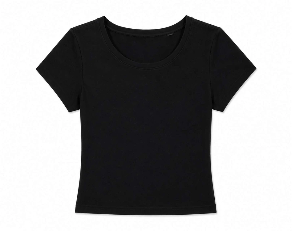 Tricou damă True Blanks Crop TB02W052 · 180 g/m², bumbac / bumbac organic