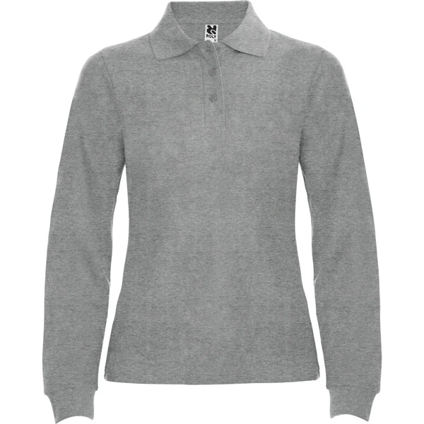 Tricou polo cu mânecă lungă damă Roly Estrella PO6636 · 220 g/m², bumbac / vâscoză