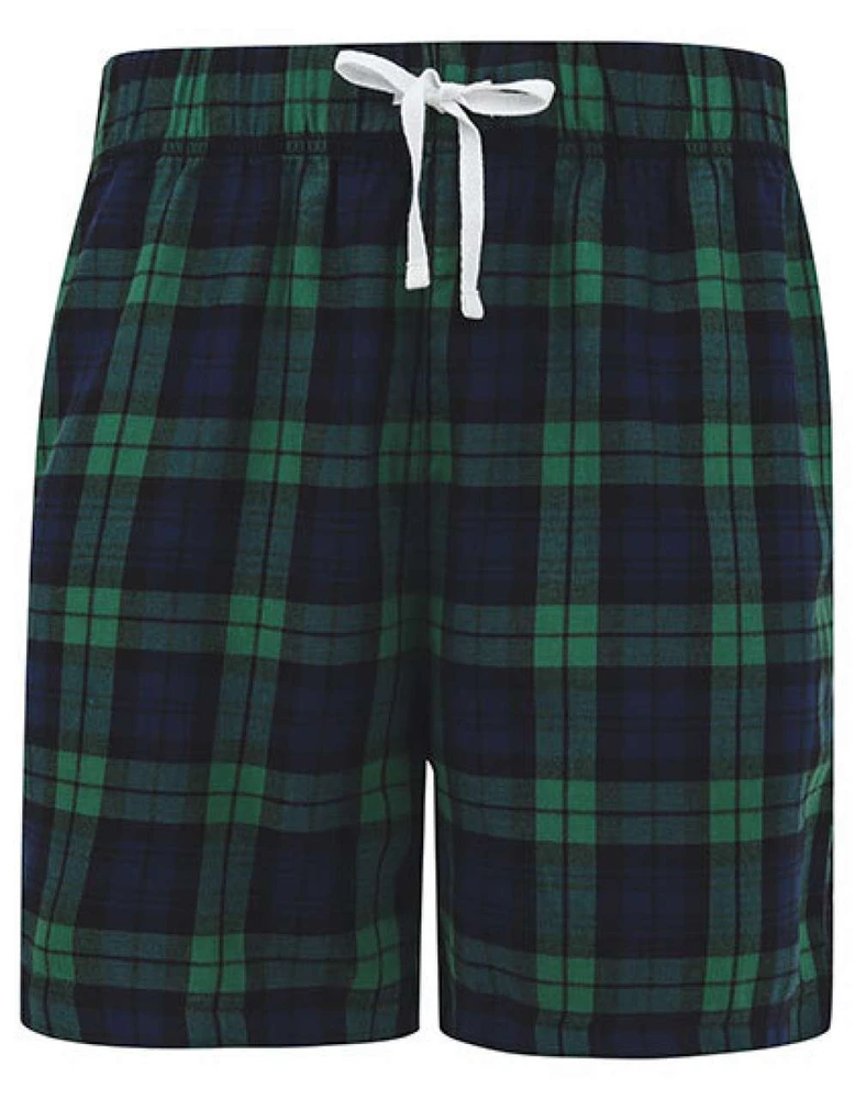 Pantaloni scurți bărbați SF Clothing Tartan Lounge SF082 · 115 g/m², bumbac