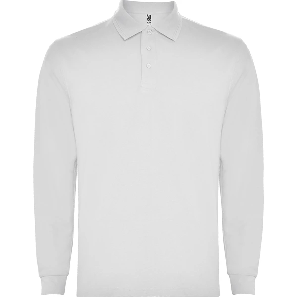 Tricou polo cu mânecă lungă bărbați Roly Carpe PO5009 · 220 g/m², bumbac / poliester