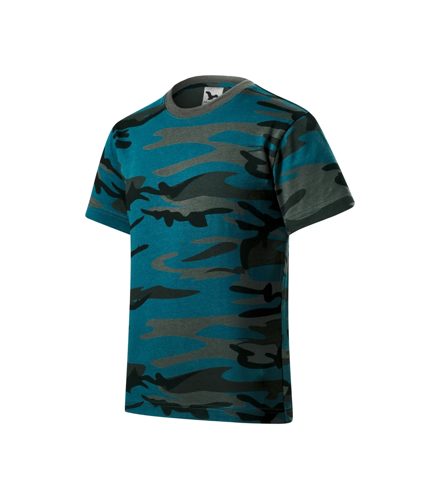 Tricou copii Malfini Camouflage · 160 g/m², bumbac