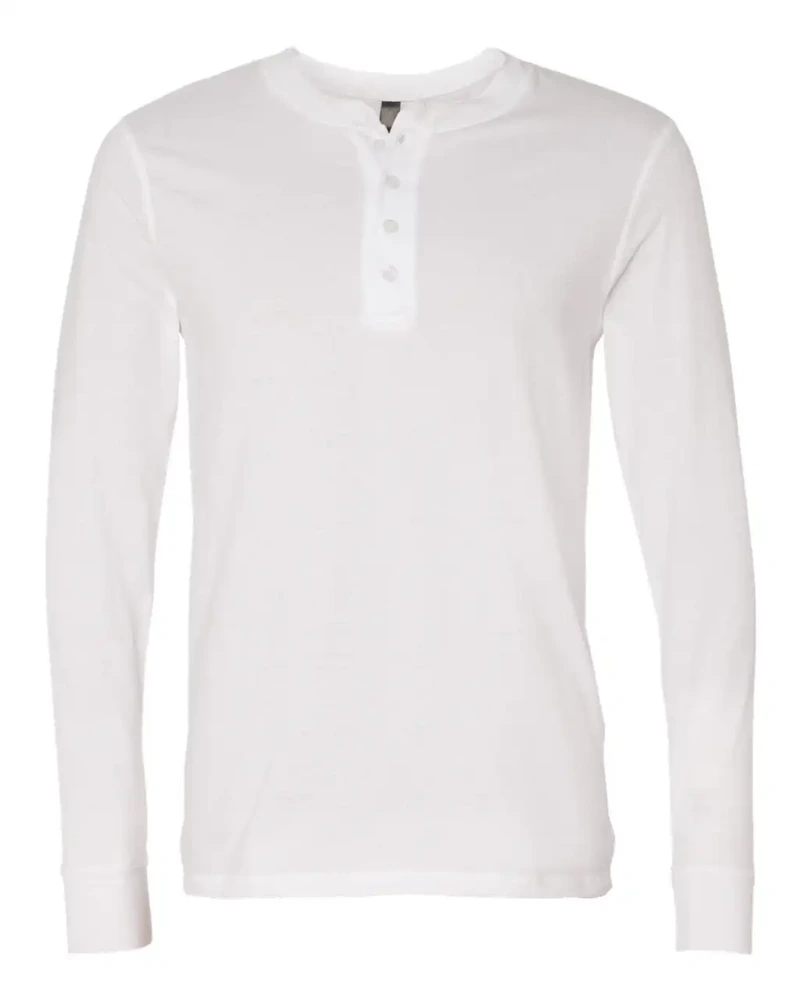Tricou cu mânecă lungă bărbați Bella Henley BE3150 · 140 g/m², bumbac / poliester