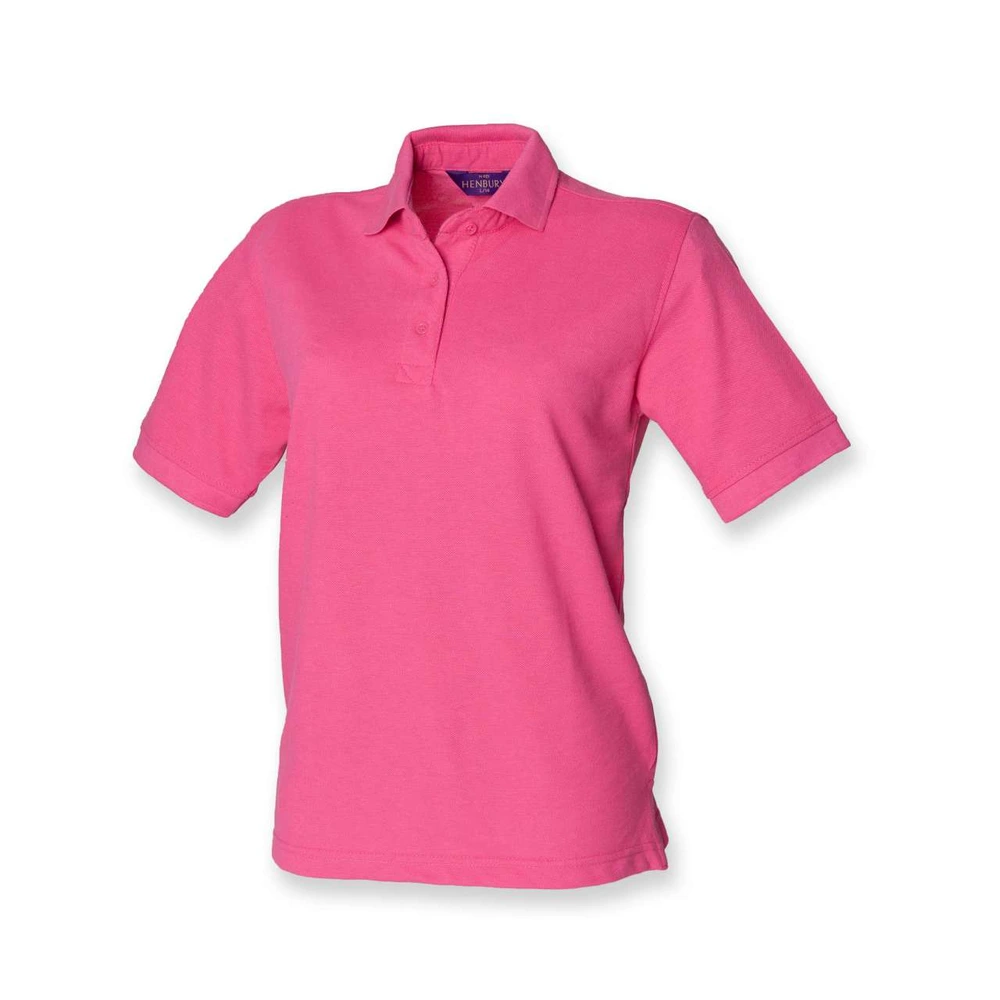 Tricou polo damă Henbury Classic 65 35 Pique HN401 · 200 g/m², bumbac / poliester