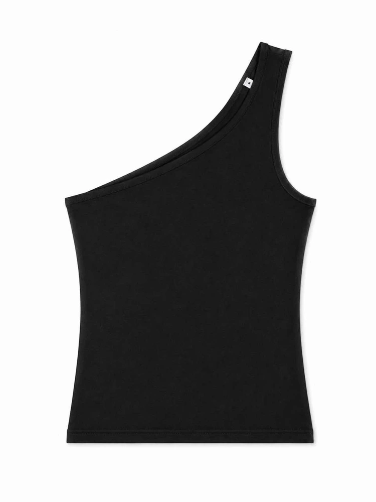 Maiou damă True Blanks One Shoulder TB02W051 · 180 g/m², bumbac / bumbac organic