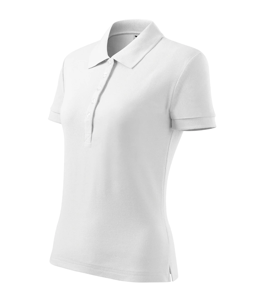 Tricou polo damă Malfini Cotton · 220 g/m², bumbac / vâscoză