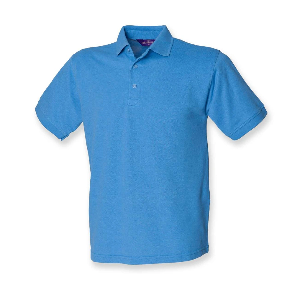 Tricou polo bărbați Henbury Classic 65 35 Pique HN400 · 200 g/m², bumbac / poliester
