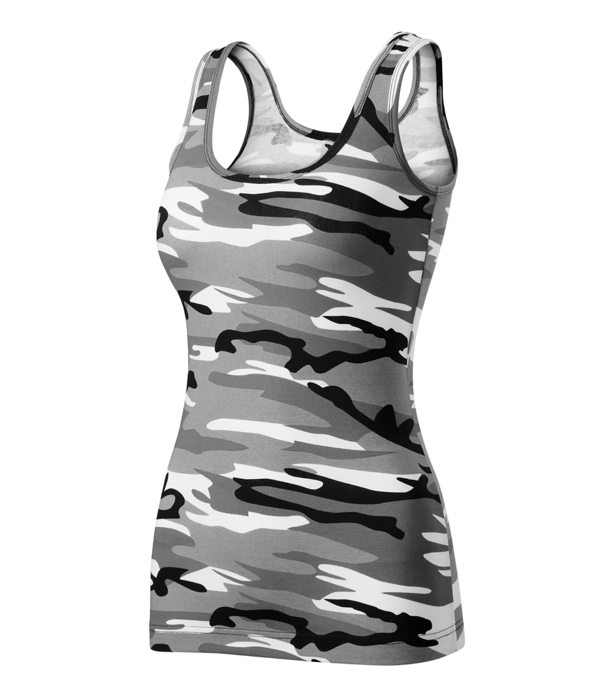Maiou damă Malfini Triumph Camo · 180 g/m², bumbac / elastan