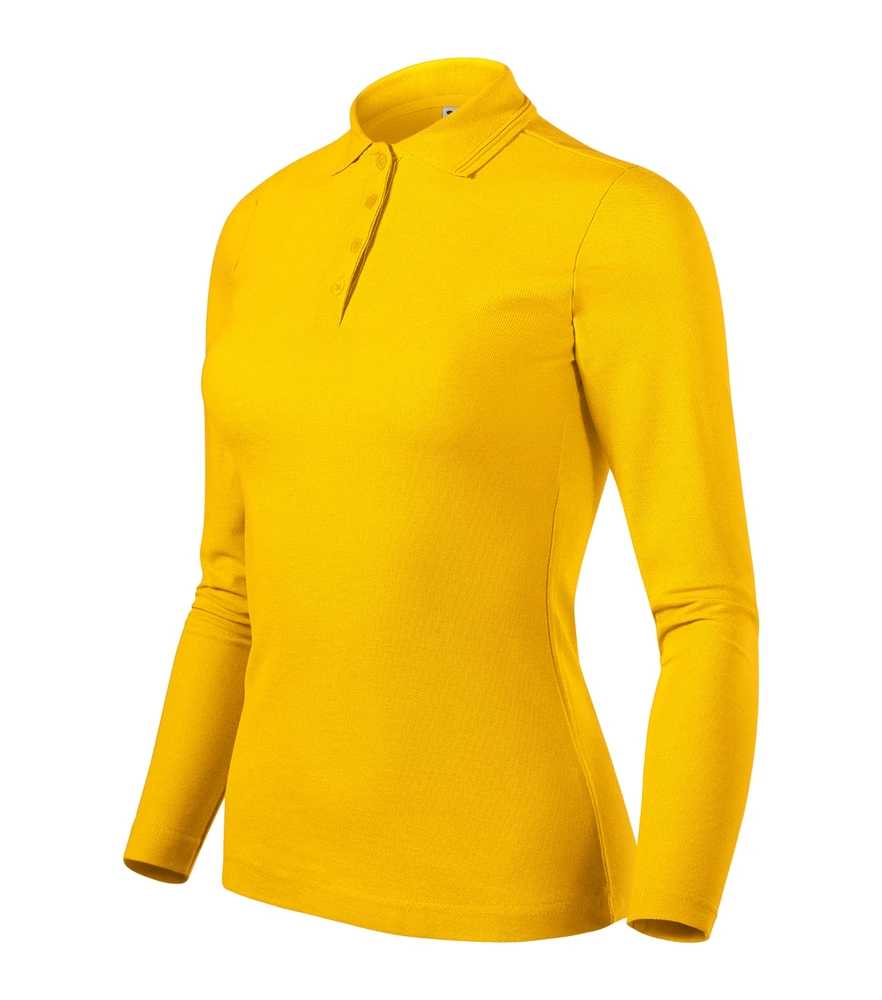 Tricou polo cu mânecă lungă damă Malfini Pique · 200 g/m², bumbac / poliester