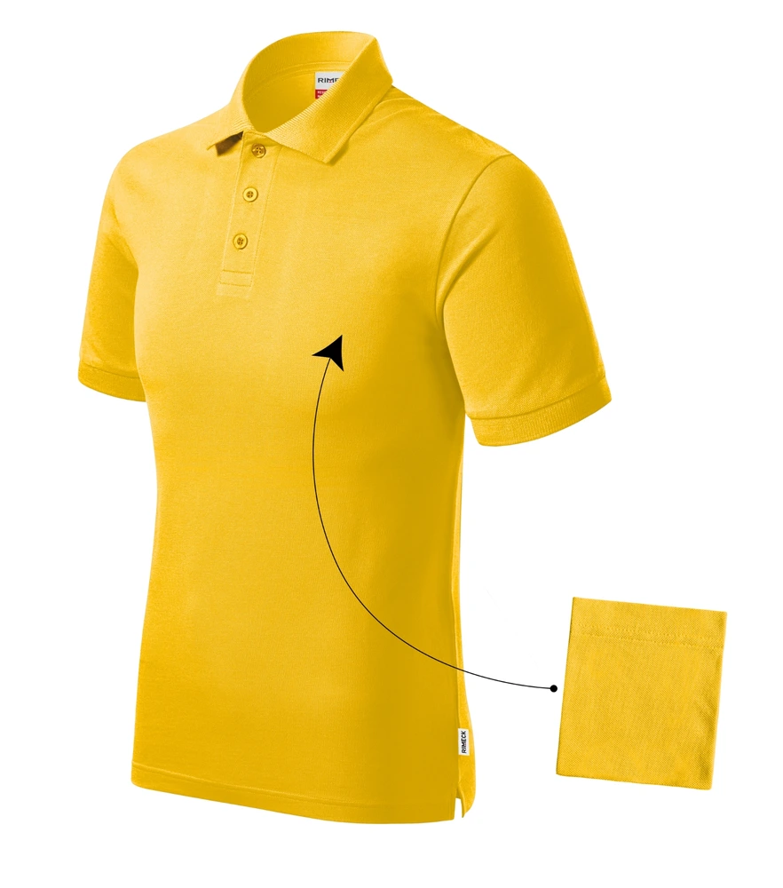 Tricou polo bărbați Rimeck Resist · 200 g/m², bumbac