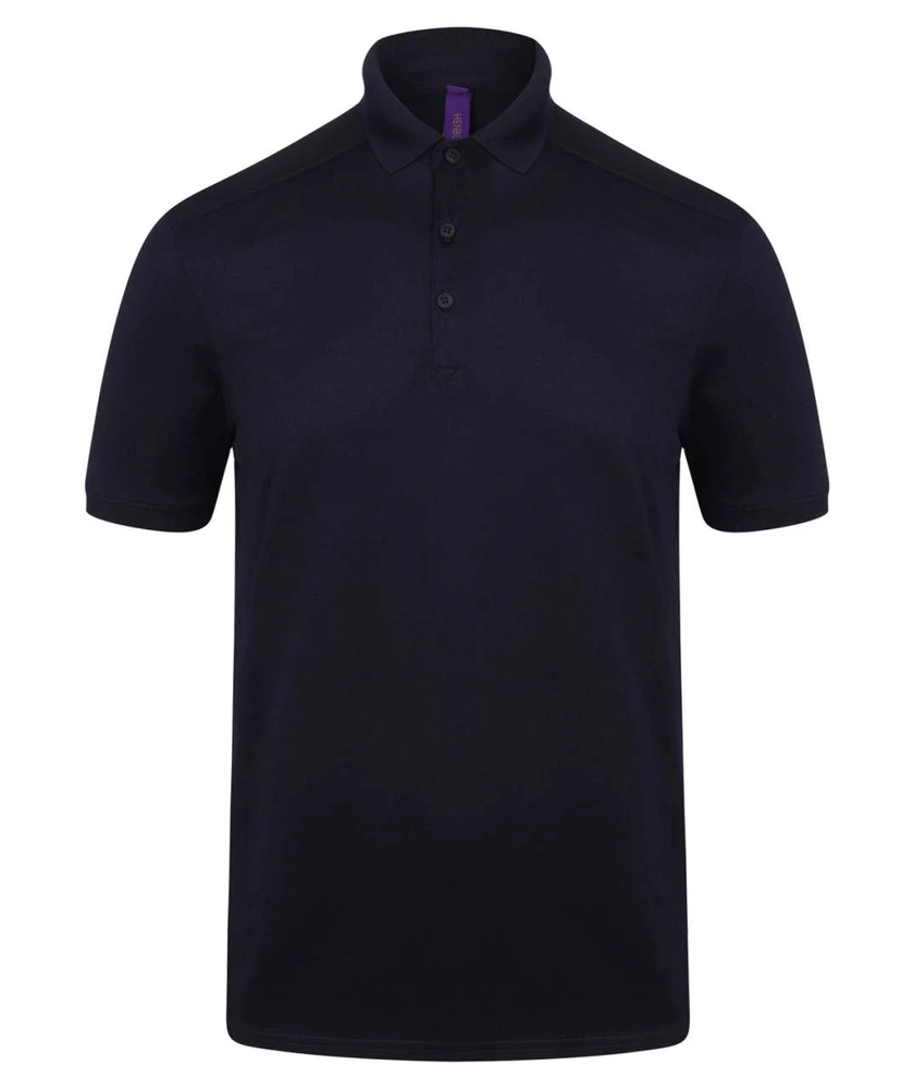 Tricou polo bărbați Henbury Slim Stretch Wicking Finish HN460 · 180 g/m², poliester / elastan