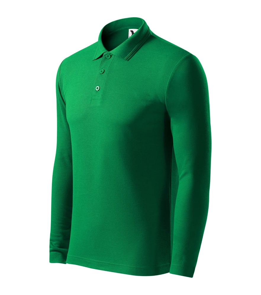 Tricou polo cu mânecă lungă bărbați Malfini Pique · 200 g/m², bumbac / poliester