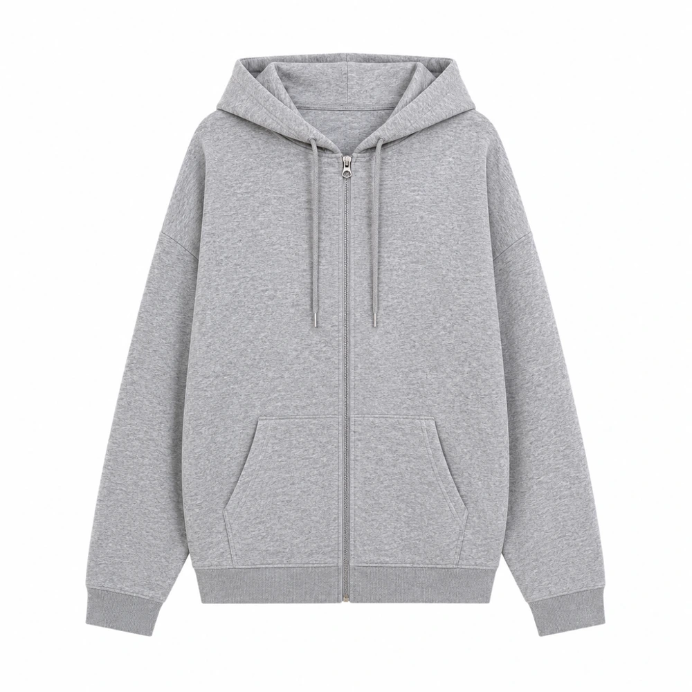 Hanorac cu fermoar bărbați True Blanks TB01M011 · 260 g/m², bumbac / bumbac organic