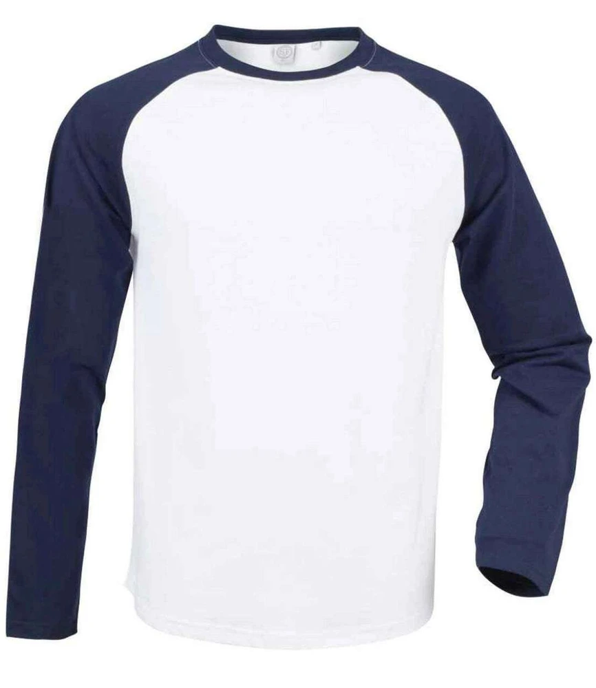 Tricou cu mânecă lungă bărbați SF Clothing Baseball SF271 · 140 g/m², bumbac / vâscoză
