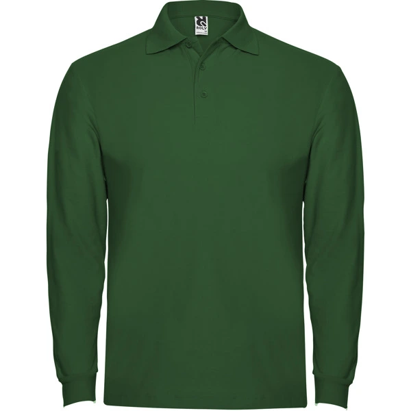 Tricou polo cu mânecă lungă Roly Estrella PO6635 · 220 g/m², bumbac / vâscoză