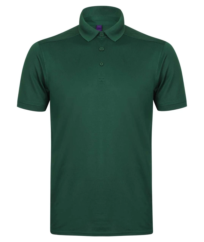 Tricou polo bărbați Henbury Slim Stretch Wicking Finish HN460 · 180 g/m², poliester / elastan