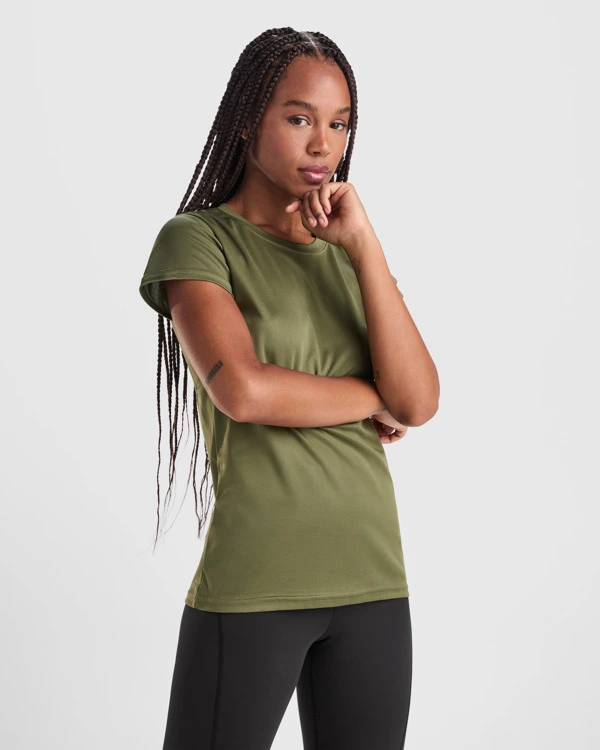 Tricou sport damă Roly Montecarlo CA0423 · 150 g/m², poliester