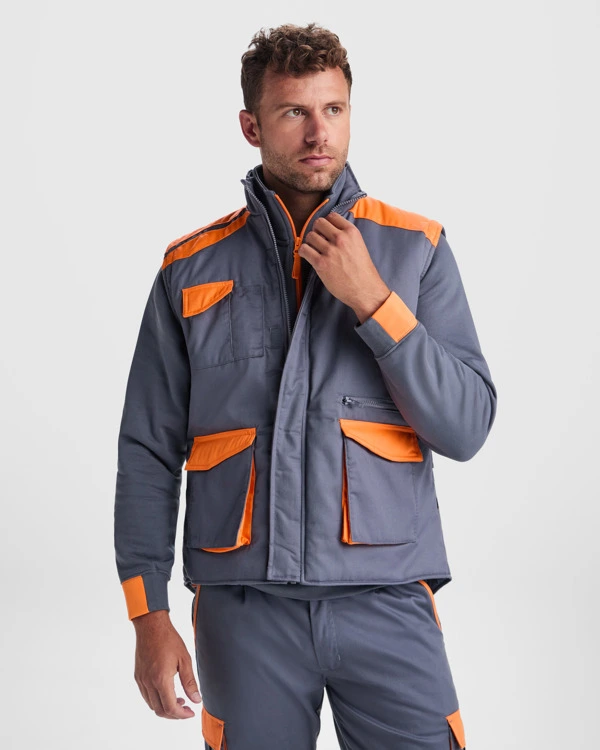 Vestă matlasată bărbați Roly Armada CQ8414 · 200 g/m², bumbac / poliester
