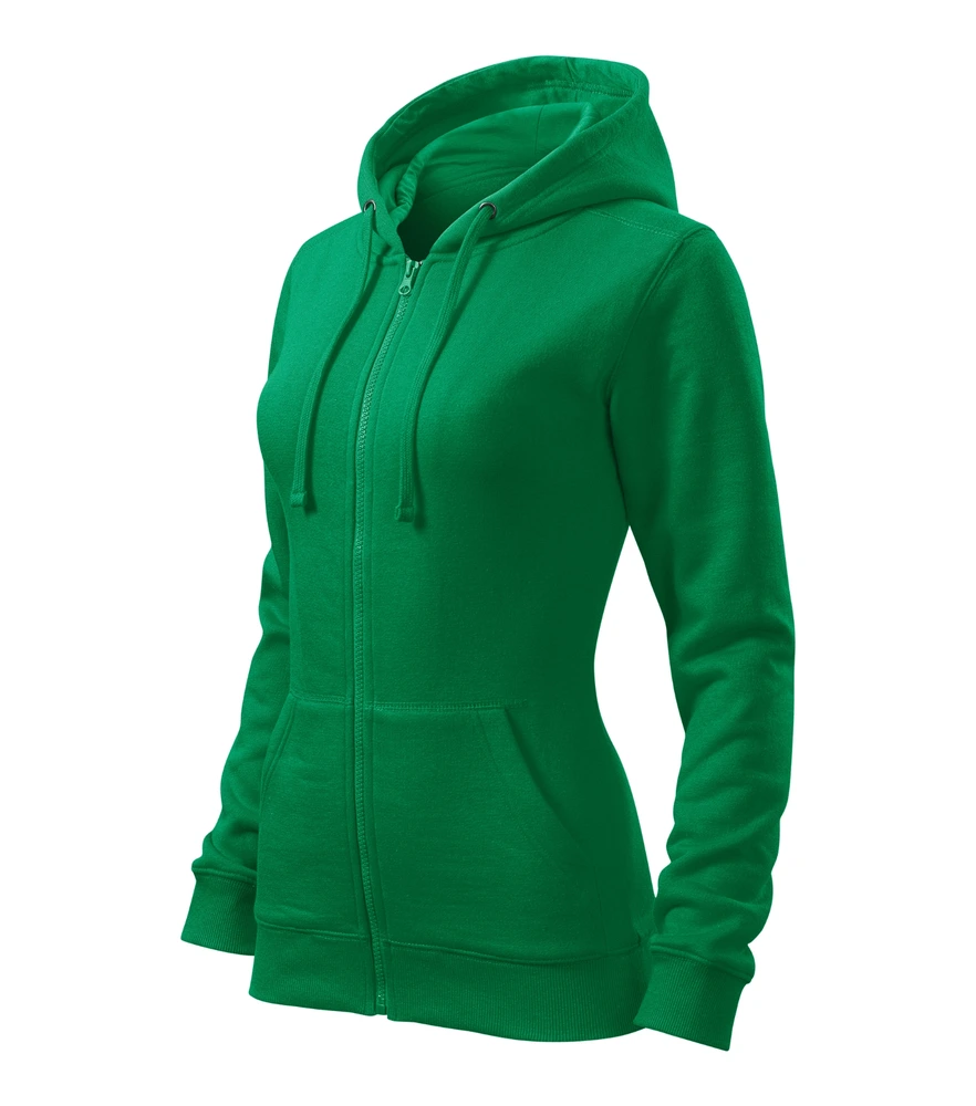 Hanorac cu fermoar damă Malfini Zipper Trendy · 300 g/m², bumbac / poliester