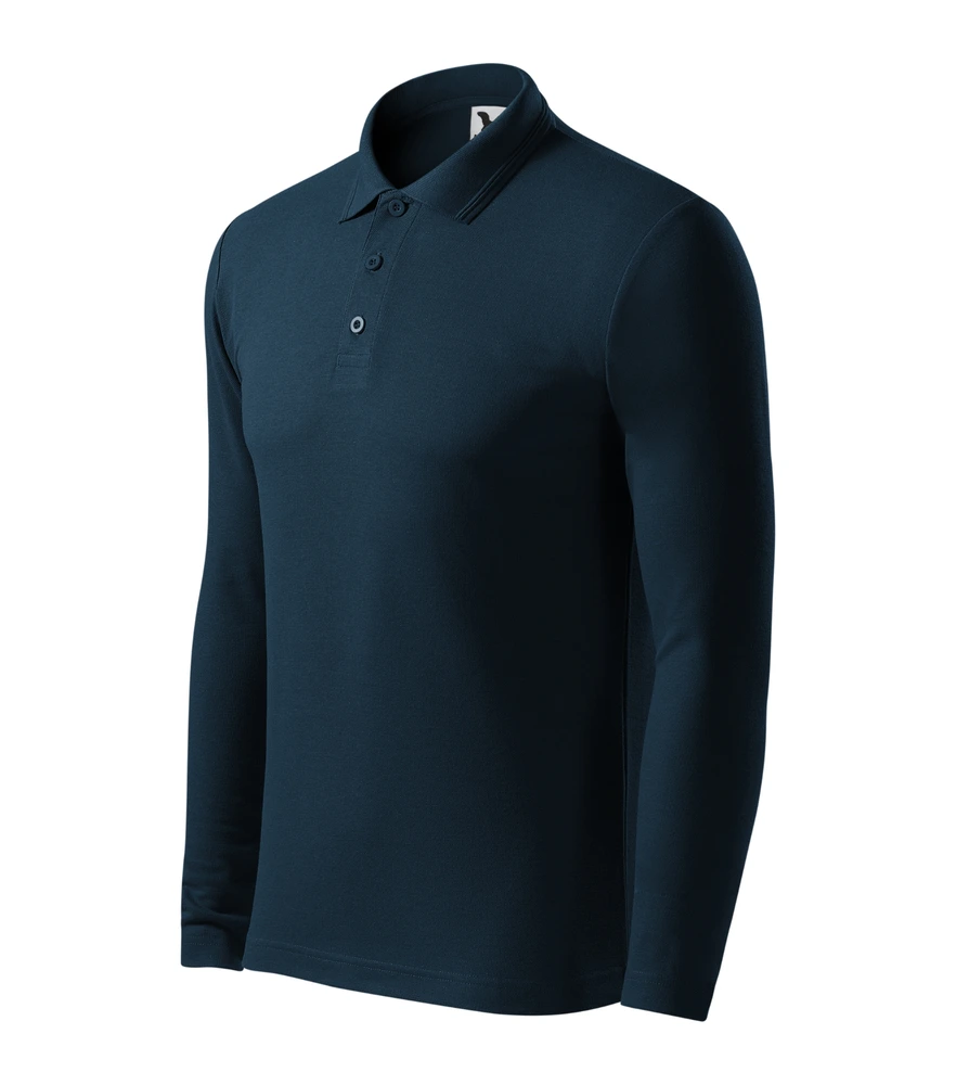 Tricou polo cu mânecă lungă bărbați Malfini Pique · 200 g/m², bumbac / poliester