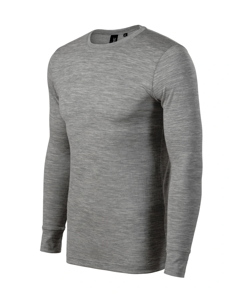 Tricou cu mânecă lungă bărbați Malfini Premium Rise Merino · 190 g/m², lână