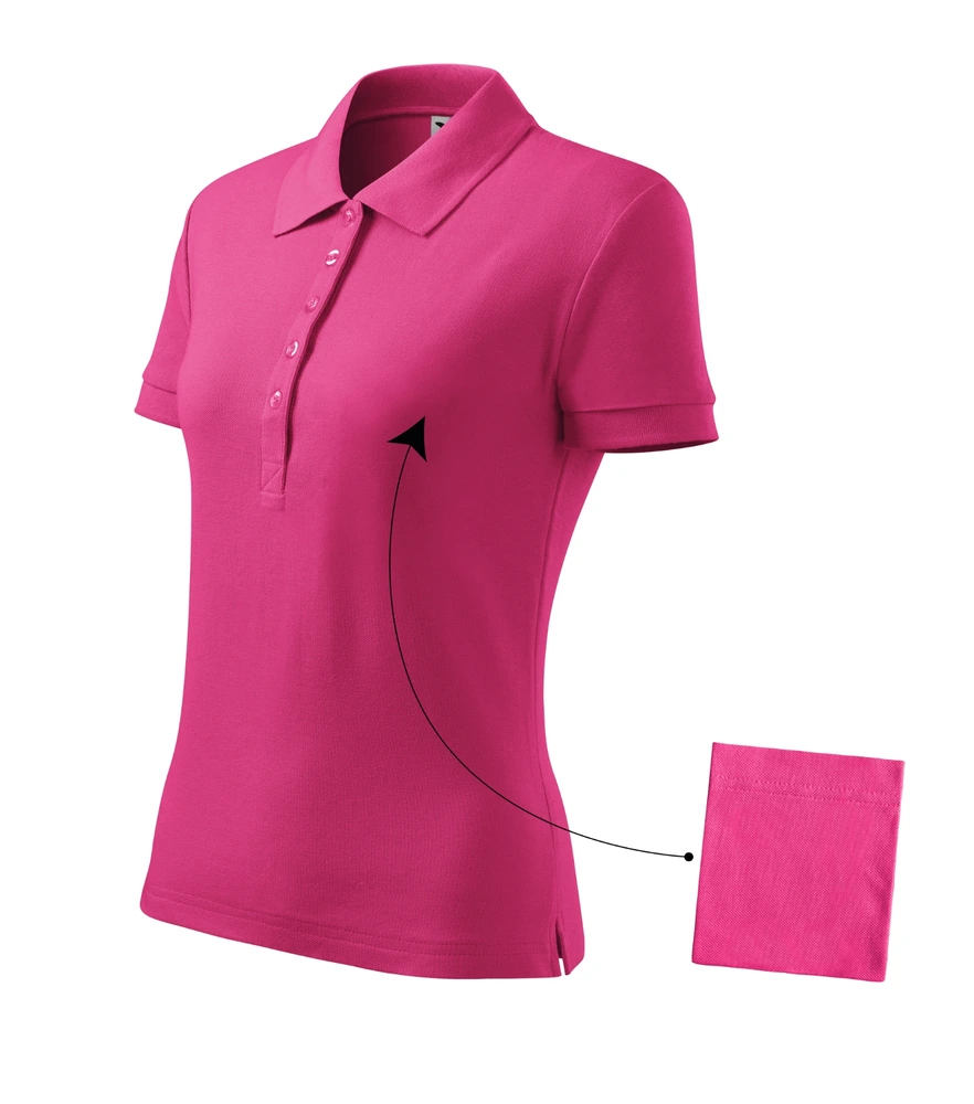 Tricou polo damă Malfini Cotton · 170 g/m², bumbac / vâscoză
