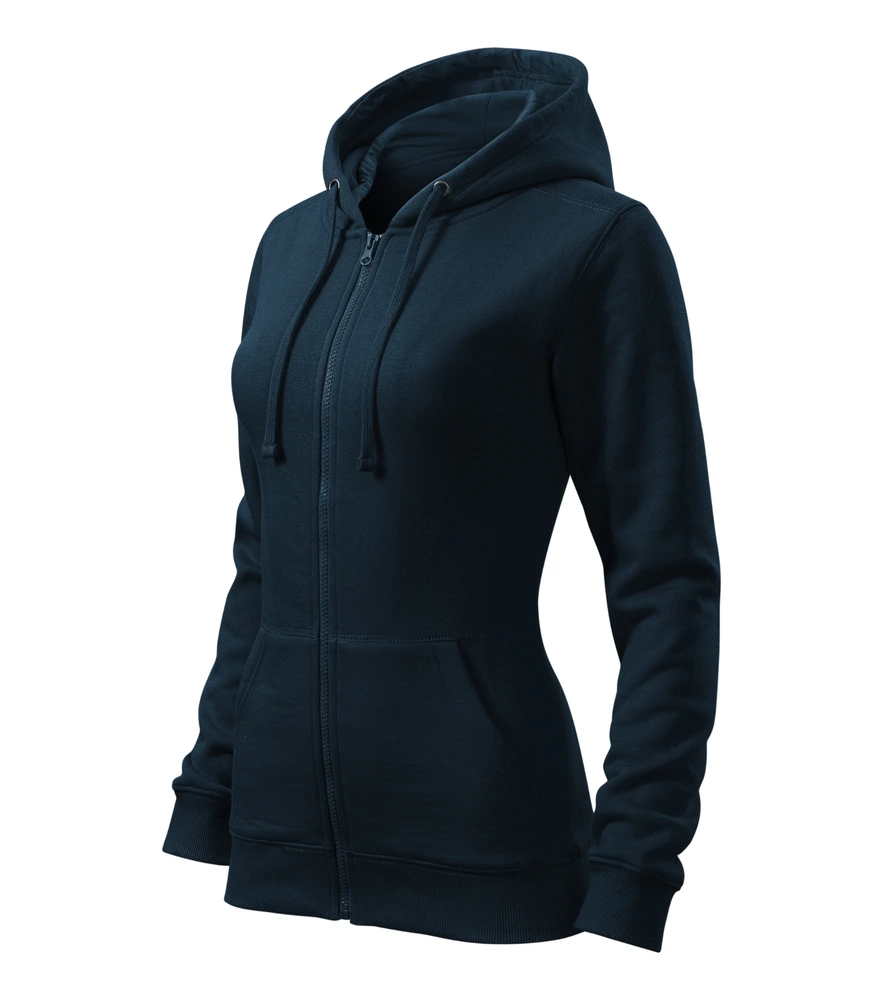 Hanorac cu fermoar damă Malfini Zipper Trendy · 300 g/m², bumbac / poliester