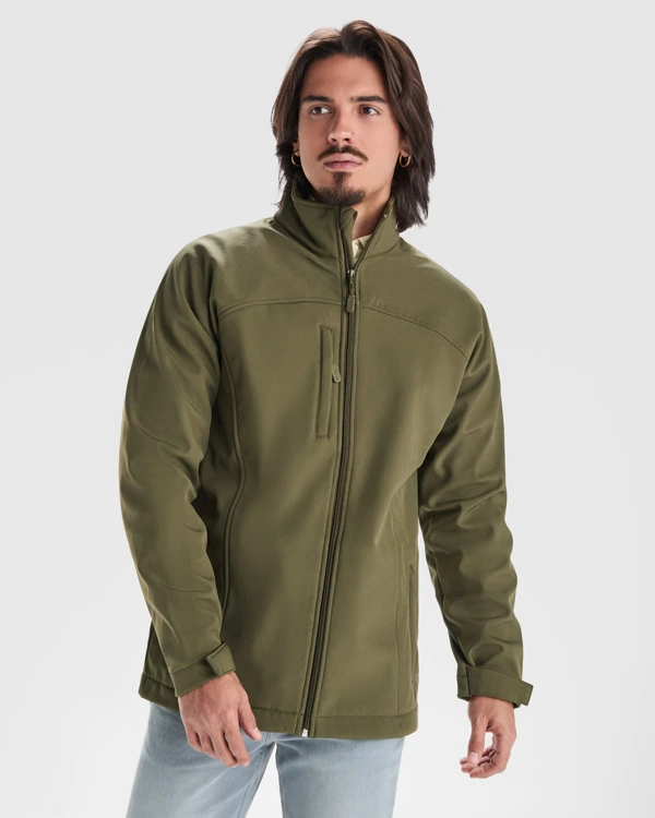 Geacă softshell bărbați Roly Rudolph SS6435 · 300 g/m², poliester
