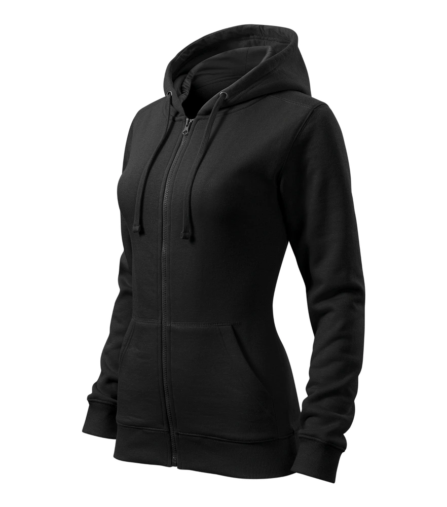 Hanorac cu fermoar damă Malfini Zipper Trendy · 300 g/m², bumbac / poliester