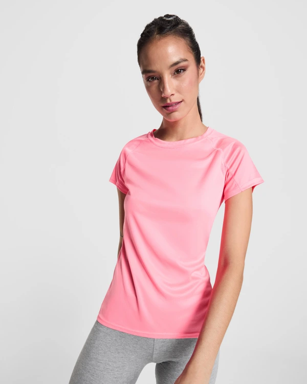 Tricou sport damă Roly Bahrain CA0408 · 135 g/m², poliester