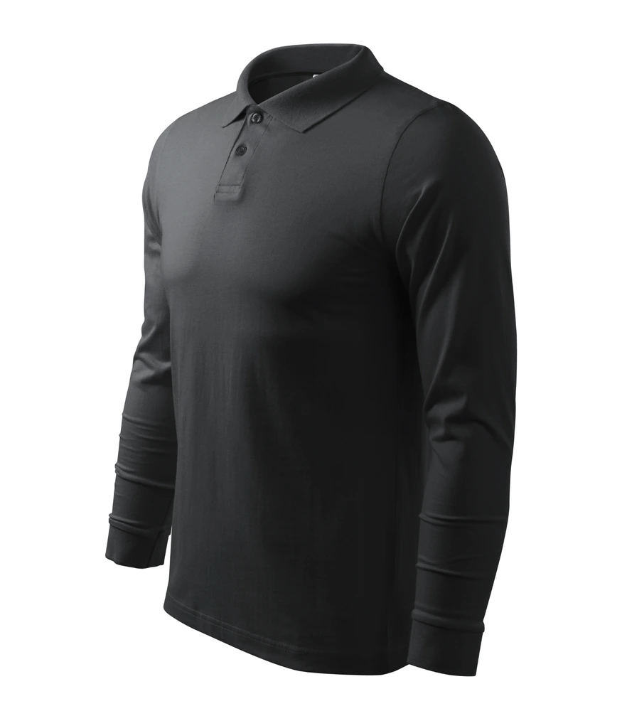 Tricou polo cu mânecă lungă bărbați Malfini Single · 180 g/m², bumbac