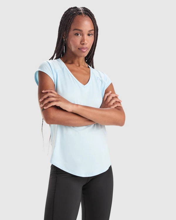 Tricou sport damă Roly Avus CA6658 · 160 g/m², poliester / elastan
