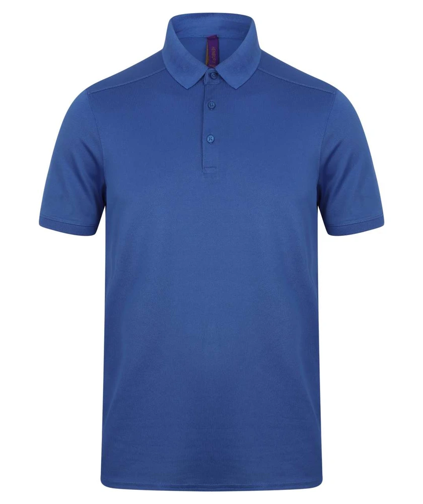 Tricou polo bărbați Henbury Slim Stretch Wicking Finish HN460 · 180 g/m², poliester / elastan