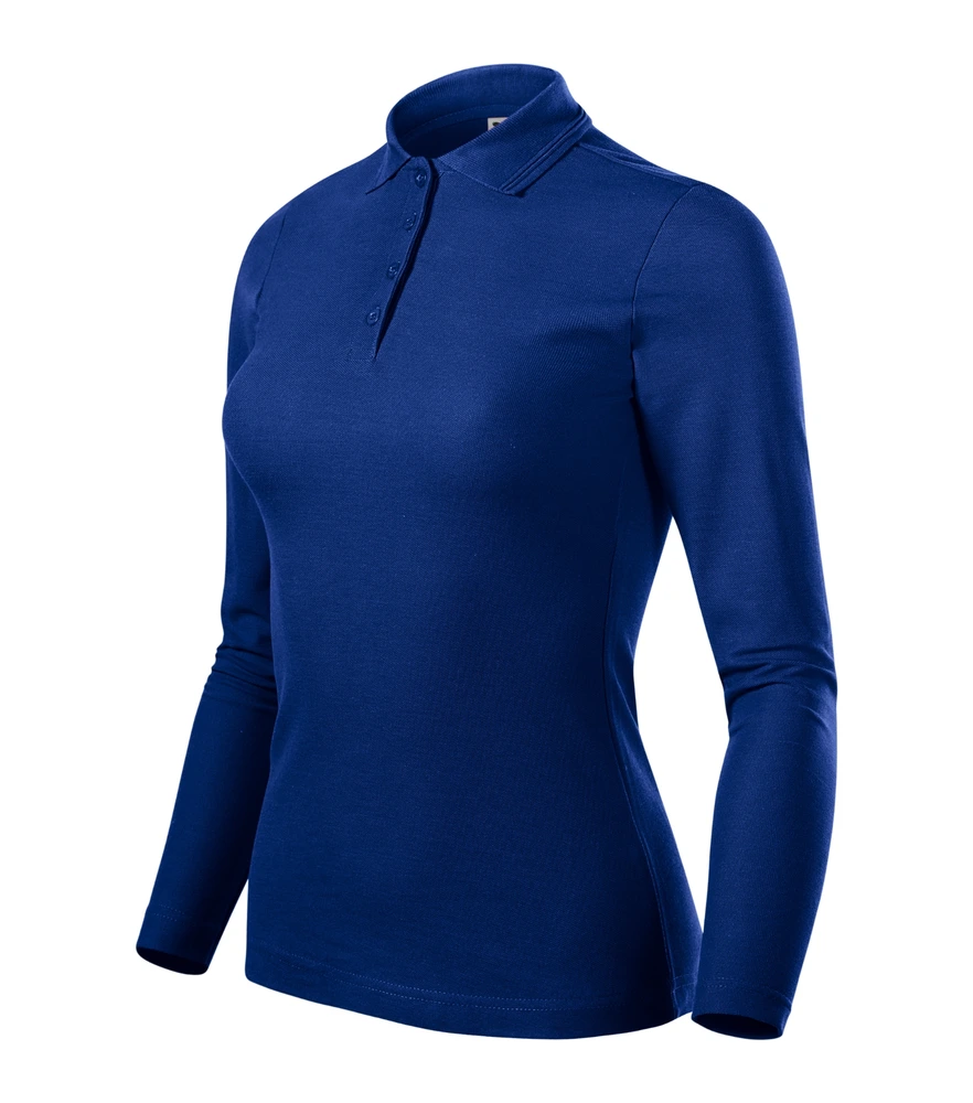 Tricou polo cu mânecă lungă damă Malfini Pique · 200 g/m², bumbac / poliester