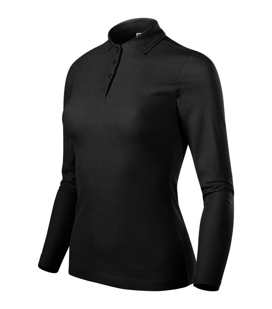 Tricou polo cu mânecă lungă damă Malfini Pique · 200 g/m², bumbac / poliester