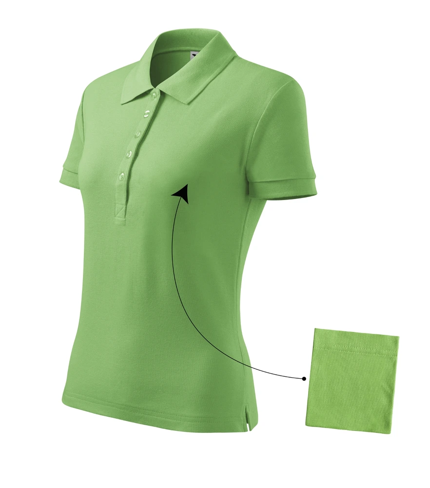 Tricou polo damă Malfini Cotton · 170 g/m², bumbac / vâscoză
