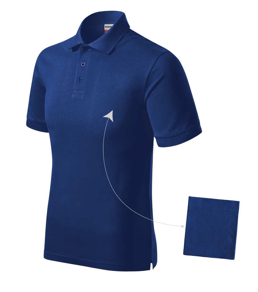 Tricou polo bărbați Rimeck Resist · 200 g/m², bumbac