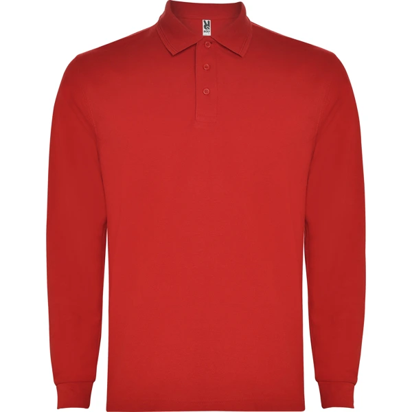 Tricou polo cu mânecă lungă bărbați Roly Carpe PO5009 · 220 g/m², bumbac / poliester