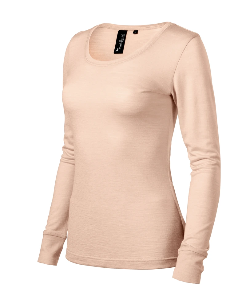 Tricou cu mânecă lungă damă Malfini Premium Rise Merino · 190 g/m², lână