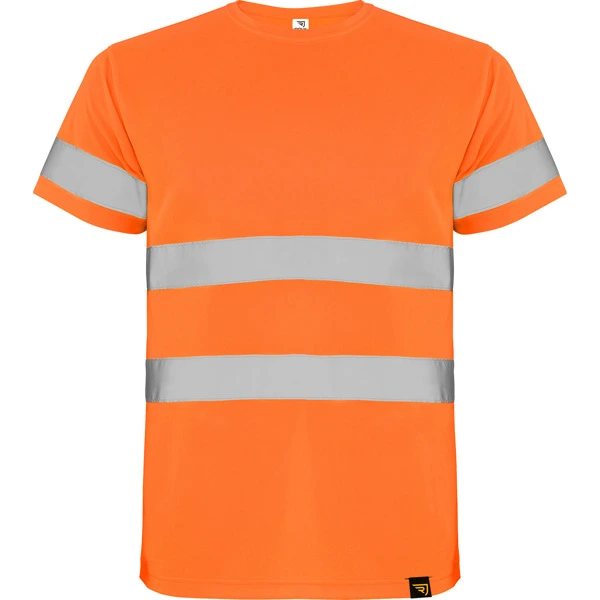 Tricou sport bărbați Roly Delta HV9310 · 130 g/m², poliester