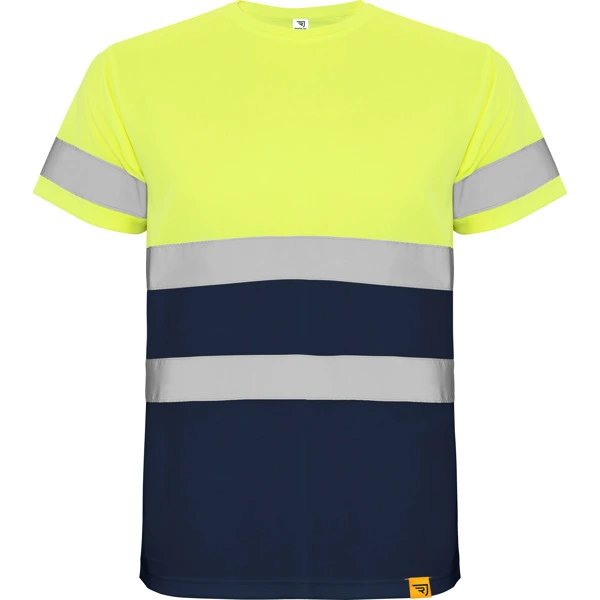 Tricou sport bărbați Roly Delta HV9310 · 130 g/m², poliester