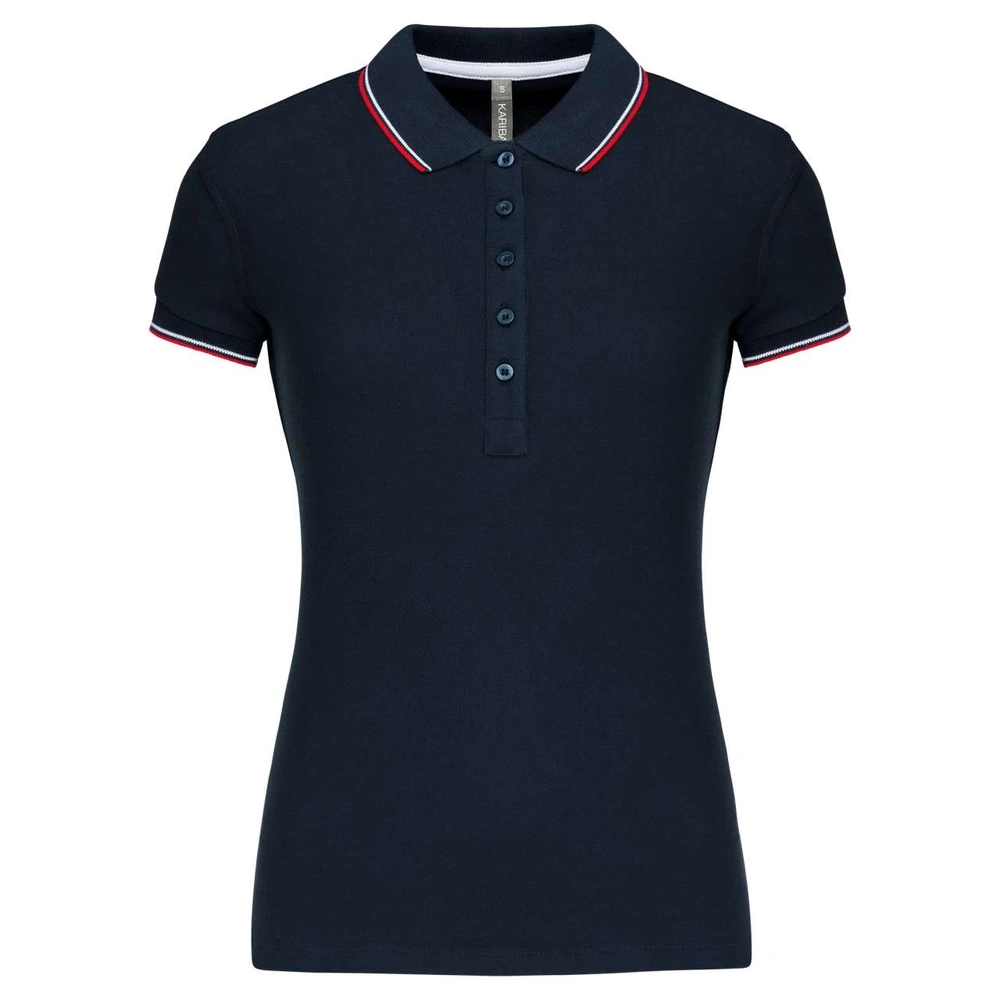 Tricou polo damă Kariban KA251 · 220 g/m², bumbac
